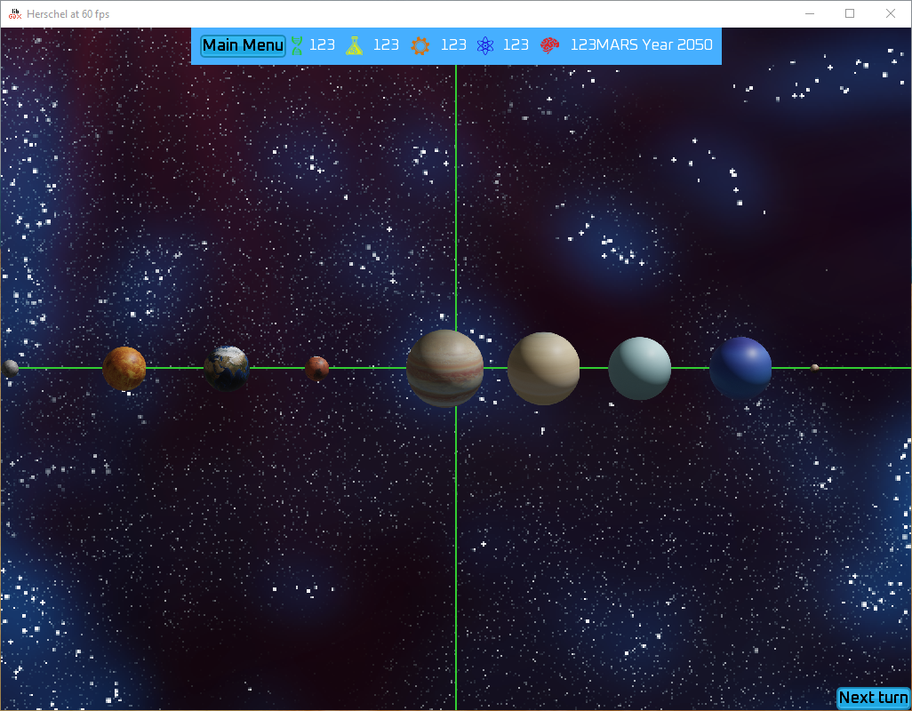 All nine planets
